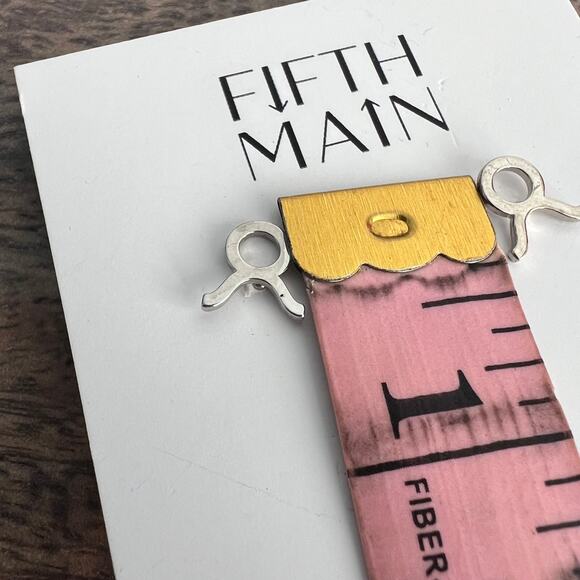 New Fifth and Main Silver Tone Astrological Taurus Sign Post Earrings - Picture 2 of 3